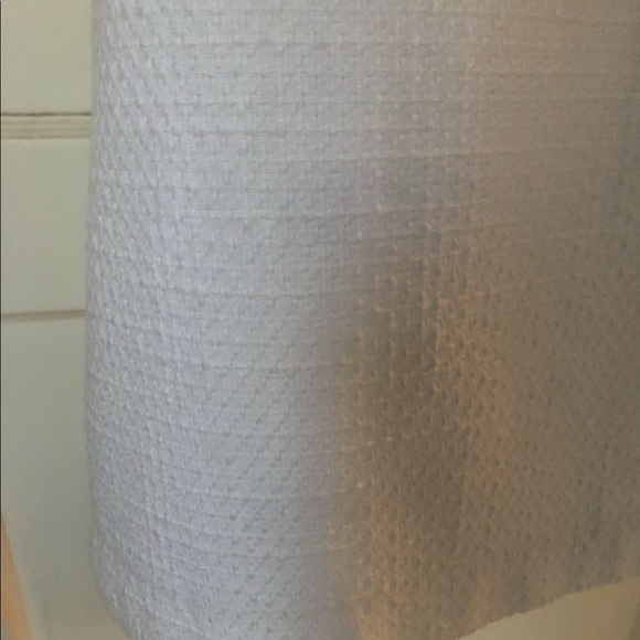 Tahari White Cross Stitch Dress Size 2 - Picture 5 of 7